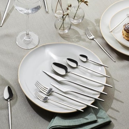 Karaca Moongate 84-Piece 316 Premium Cutlery Set with Box